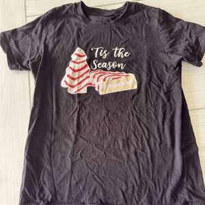 Black 'Tis the Season T-Shirt